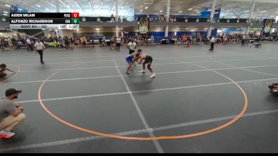 150 lbs Champ. Round 3 - Aiden Milam, Pursuit Wrestling vs Alfonzo Richardson, Unattached