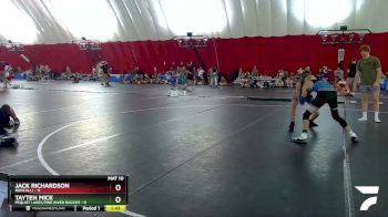 120 lbs Round 4 (16 Team) - Jack Richardson, Roncalli vs Tayten Mick, Pequot Lakes/Pine River Backus