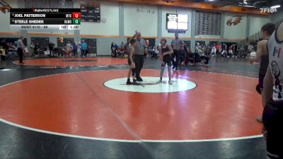 89 lbs 1st Place Match - Steele Shedek, North Liberty Wrestling Club vs Joel Patterson, McDominate Training Center