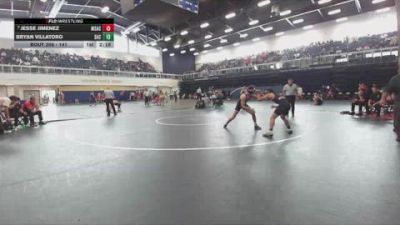141 lbs Champ. Round 3 - Jesse Jimenez, Mt. San Antonio College vs Bryan Villatoro, Santa Ana College