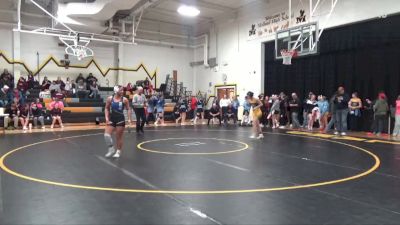 130 lbs Quarterfinal - Carly Manternach, Cascade vs Jessica Clark, Wilton