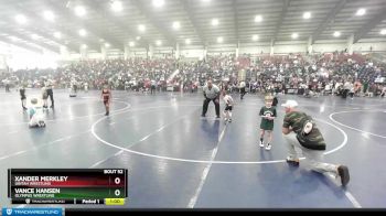 42 lbs Cons. Semi - Vance Hansen, Olympus Wrestling vs Xander Merkley, Uintah Wrestling