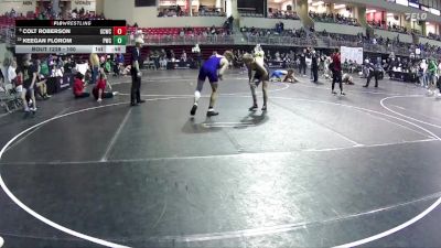 160 lbs Cons. Round 4 - Colt Roberson, Garden County Wrestling Club vs Keegan Florom, Paxton Wrestling Club