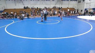 95 lbs Quarterfinal - Jackson Phillips, MatTime vs Peyton Finch, Nevada Elite