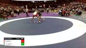 126-2A Cons. Round 3 - Damian Lopez, Monte Vista vs Dillion Buford, Crowley County