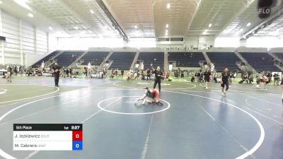 116 kg 5th Place - Jaydence Iszkiewicz, Gold Rush Wrestling vs Melanie Cabrera, Unaffilated