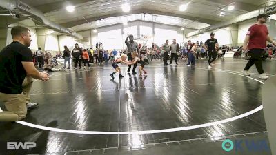 40 lbs Consi Of 4 - Bentley Campbell, Broken Arrow Wrestling Club vs Zeke Dunlop, Team Tulsa Wrestling Club