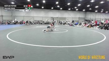 95 lbs Quarterfinal - BentLee Potter, OK Elite 14U Black vs William Craig, POWA 14U