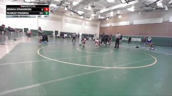 115 lbs Cons. Round 3 - Scarlet Figueroa, Colton vs Jessica Strassburg, La Cañada