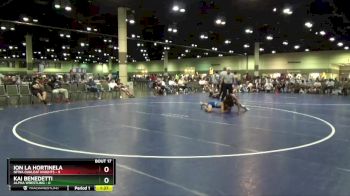 120 lbs Round 3 (16 Team) - Ion La Hortinela, NFWA Oakleaf Knights vs Kai Benedetti, Alpha Wrestling