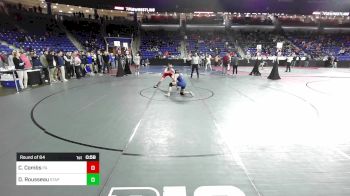 150 lbs Round Of 64 - Connor Combs, Pinkerton Academy vs Damian Rousseau, Staples