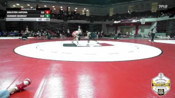144 lbs Semifinals (8 Team) - Gunner Murray, CLAREMORE vs Braxten Antuna, ELGIN