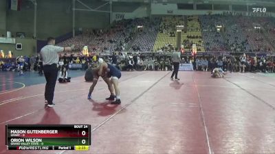 125 lbs Semis & 3rd Wb (16 Team) - Orion Wilson, Grand Valley State vs Mason Gutenberger, UMary