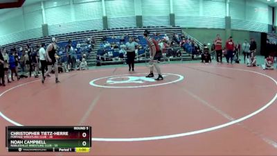 175 lbs Round 5 (6 Team) - Christopher Tietz-Herrera, Portage Wrestling Club vs Noah Campbell, Noblesville Wrestling Club