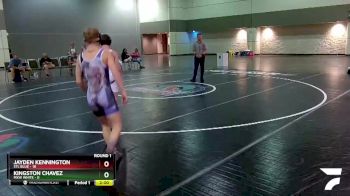 126 lbs Round 1 (6 Team) - Kingston Chavez, MXW White vs Jayden Kennington, STL Blue