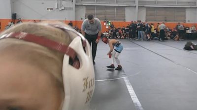52 lbs Round 3 (4 Team) - Carson Peters, Neighborhood Wrestling vs Penelope Webb, Empyre WC Gold