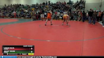 165 lbs Champ. Round 1 - Brody Shuss, Legend vs Logan Silva, Hayden