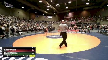 Semifinal - Dallin Sweat, Manti vs Brady Freeman, South Summit