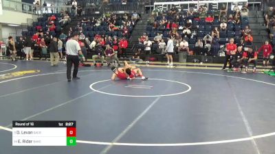 125 lbs Round Of 16 - Darius Levan, Sacramento City vs Eathon Rider, Bakersfield