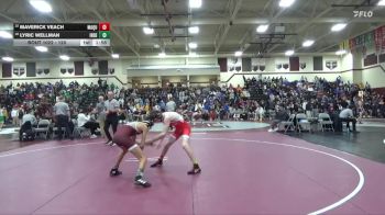 120 lbs Cons. Round 2 - Maverick Veach, Maquoketa vs Lyric Wellman, Independence