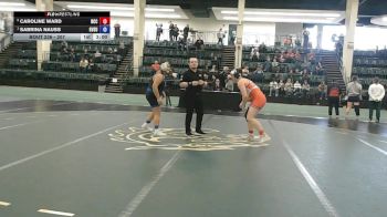 207 lbs 1st Place Match - Sabrina Nauss, Grand Valley State vs Caroline Ward, North Central College