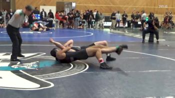 174 lbs Champ. Round 1 - Alexander Pichette, Santa Ana College vs Shane Sanchez, San Joaquin Delta College