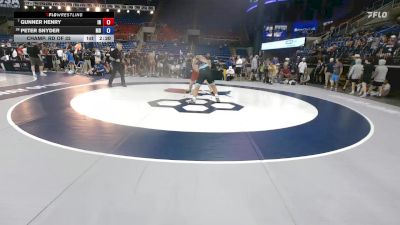 190 lbs Champ. Rd Of 32 - Gunner Henry, IN vs Peter Snyder, MD