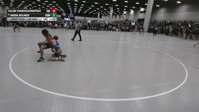 132 lbs Champ. Rd Of 128 - Talon Tahdooahnippah, Elgin Wrestling Club vs Aiden Nelmes, COWA