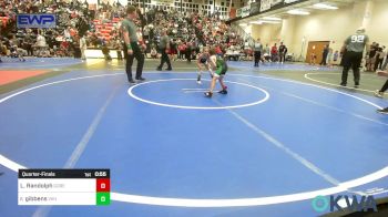 46-49 lbs Quarterfinal - Liam Randolph, Gore Pirates Youth Wrestling vs Raelynn Gibbens, Viking Wrestling Club