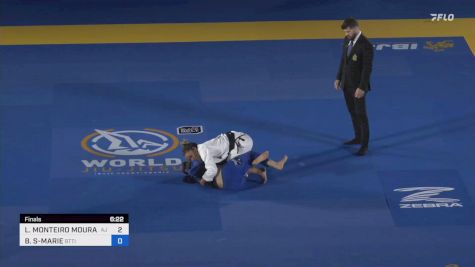 LUIZA MONTEIRO MOURA DA COSTA vs BRIANNA STE-MARIE 2024 World Jiu-Jitsu IBJJF Championship