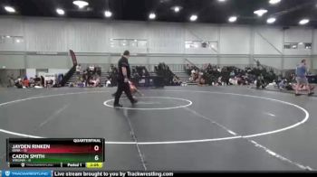 100 lbs Quarters & 1st Wb (16 Team) - Jayden Rinken, Iowa vs Caden Smith, Virginia