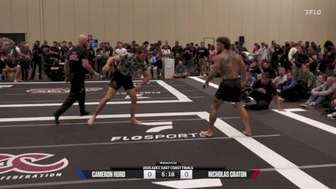 Nicholas Craton vs Cameron Hurd 2025 ADCC East Coast Trials