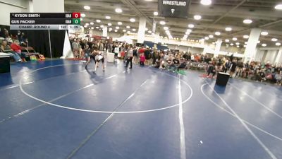113 lbs Champ. Round 4 - Kyson Smith, Idaho vs Gus Packer, Idaho