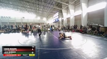 130 lbs Quarters & Wb (16 Team) - Jack Burdick, Utah Black vs CHASE BOOZER, West Coast Riders