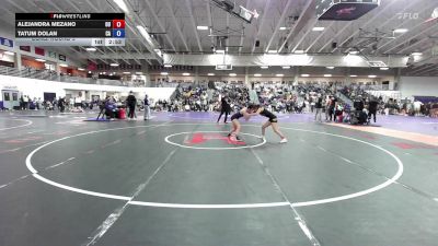 110 lbs Cons. Round 3 - Tatum Dolan, Carl Albert vs Alejandra Mezano, Ottawa University