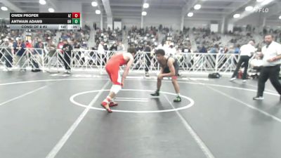 145 lbs Consi Of 8 #2 - Owen Proper, AZ vs Antwain Adams, OH