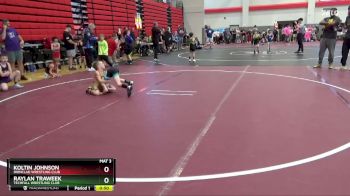 55 lbs Champ. Round 1 - Raylan Traweek, Techfall Wrestling Club vs Koltin Johnson, Ironclad Wrestling Club