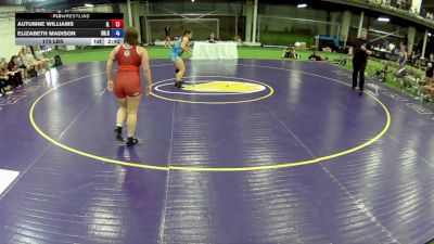 170 lbs Autumne Williams, Illinois vs Elizabeth Madison, Ohio Gray