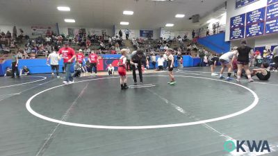60-66 lbs Rr Rnd 2 - Rhett Brown, Tecumseh Youth Wrestling vs Grayson Mackey, Skiatook Youth Wrestling