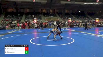 61 lbs Quarterfinal - Kolten Greaves, Unattached vs Casey Bittner, Awa