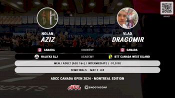 Replay: Mat 2 - 2024 ADCC Montreal Open | Apr 20 @ 9 AM