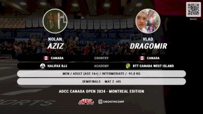 Replay: Mat 2 - 2024 ADCC Montreal Open | Apr 20 @ 9 AM