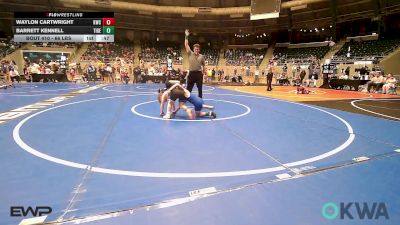 66 lbs Rr Rnd 1 - Waylon Cartwright, Keystone Wrestling Club vs Barrett Kennell, Tiger Trained Wrestling