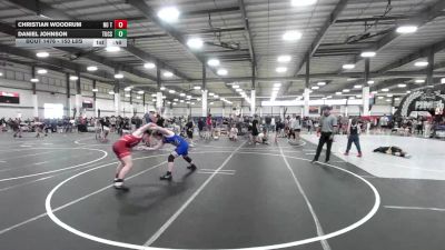 150 lbs Consolation - Christian Woodrum, No Team vs Daniel Johnson, Tucson Cyclones