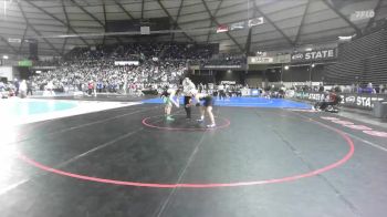 Boys 2A 165 lbs Champ. Round 2 - Miguel Maldonado, Anacortes vs Hunter Nicholson, East Valley (Spokane)