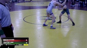 138 lbs Round 3 (8 Team) - Preston Lang, Snow Canyon vs Bostyn Tucker, Box Elder