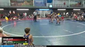 100 lbs Round 5 (8 Team) - Michael Klein, NOLA Gold vs Gabe Crewey, Alabama Elite - Black&nbsp;