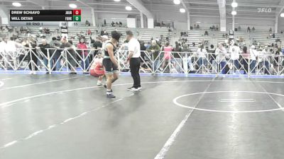 132 lbs Rr Rnd 1 - Drew Schiavo, Journeymen Blue - HSB vs Will Detar, Funk City - HSB
