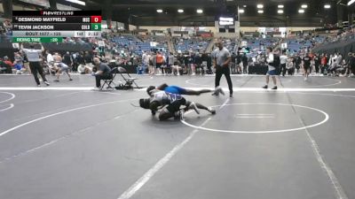 125 lbs Champ. Round 2 - Desmond Mayfield, Murray State vs Tevin Jackson, Colby Community College