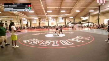 78 lbs 3rd Place - Korr Chambers, Rockmart Takedown Club vs Quinn Rose, Milford Mill Academy